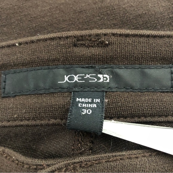 Joe’s Jeans Chocolate Brown Low Rise Skinny Wool Blend Leggings - Picture 13 of 16